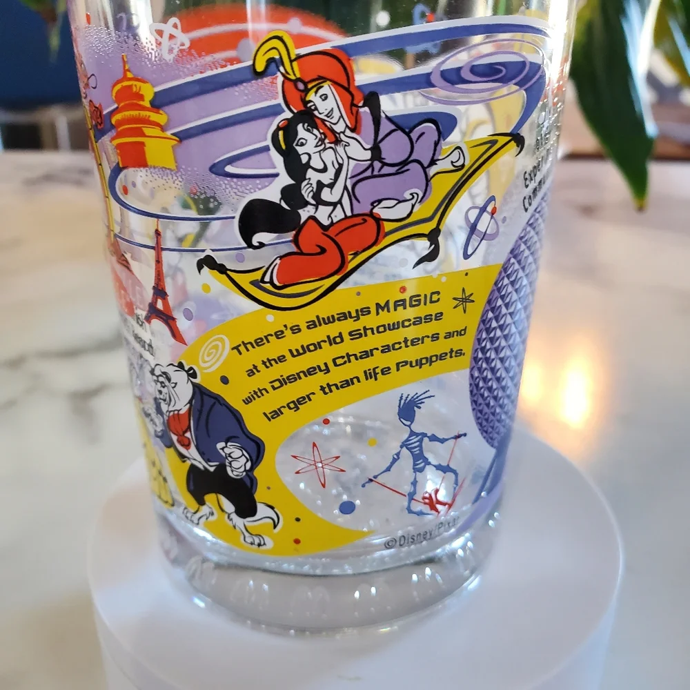 Disney 100 Years of Magic Glass EPCOT